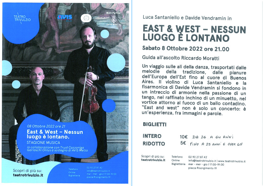 INVITO ALLO SPETTACOLO TEATRALE DEL 08/10/2022